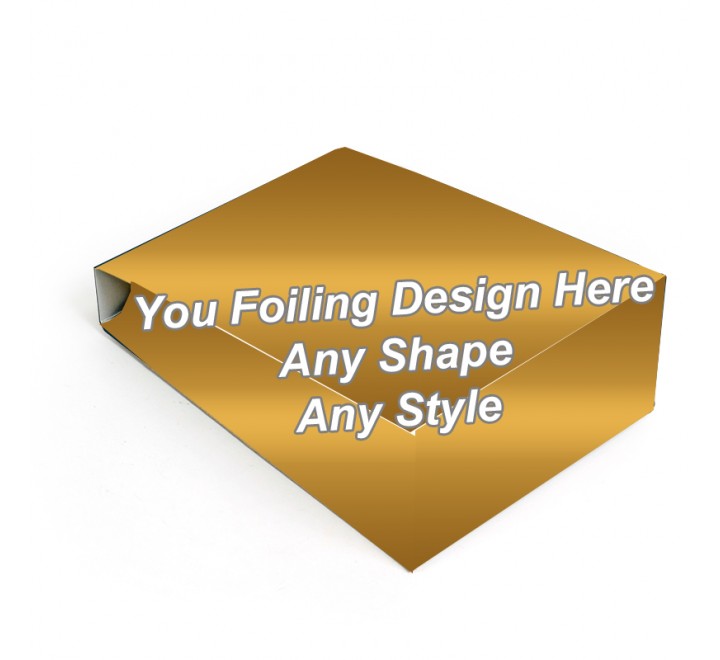 Golden Foiling - Gable Bag Packaging Golden Foiling - Gable Bag Packaging